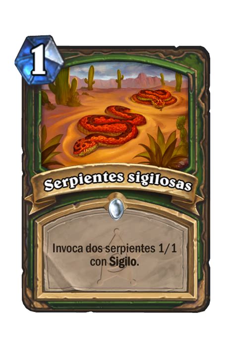 Serpientes sigilosas Duelo en las Tierras Inhóspitas Hearthstone