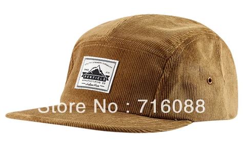 Custom Corduroy 5 Panel Flat Hat Cap Baseball Caps Aliexpress