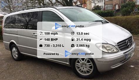 Mercedes Viano Cdi Lwb Specs Performance Dimensions