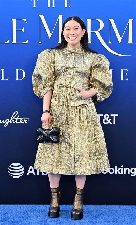 Awkwafina Attends The Little Mermaid World Premiere in Hollywood ...