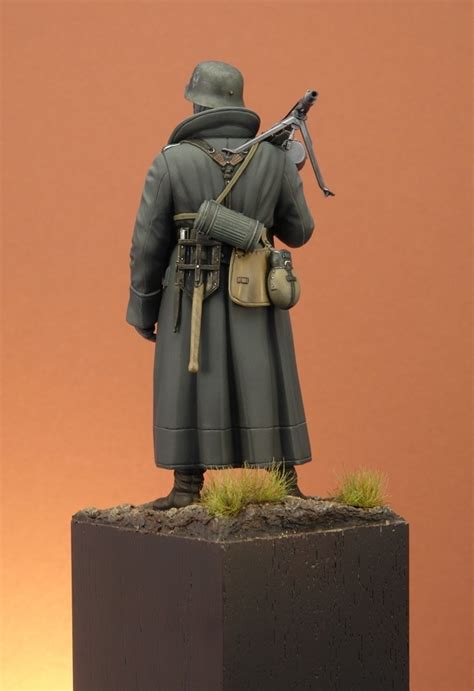 German Machine Gunner Tamiya 120mm By Stelios Demiras Putty Paint