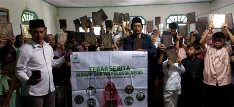 Wakaf Al Quran Untuk Ponpes Al Mannar Garut Yayasan Mutiara Surga