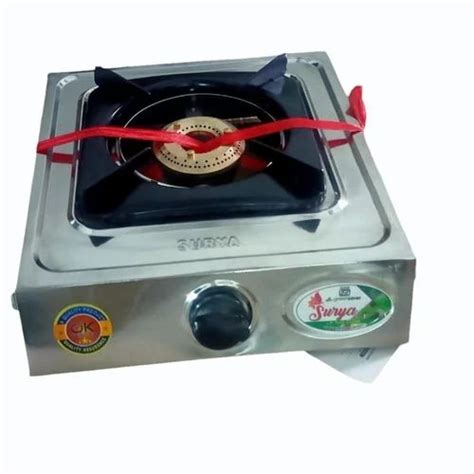 Surya Mini Single Burner Lpg Stove Stainless Steel At Rs In New Delhi