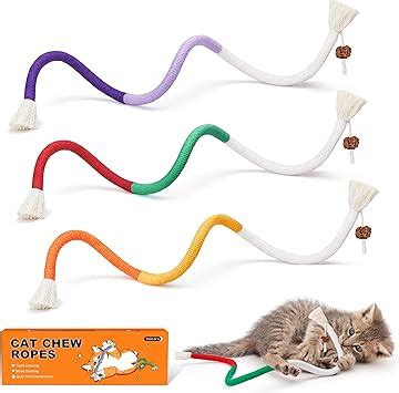 Amazon Potaroma Cat Toys Chew Ropes Pcs With Refillable Natural