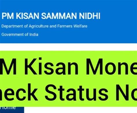 Pmkisan Gov In Status Check Pm Kisan Th Installment Status