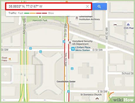 How To Enter Gps Coordinates In Google Maps Steps