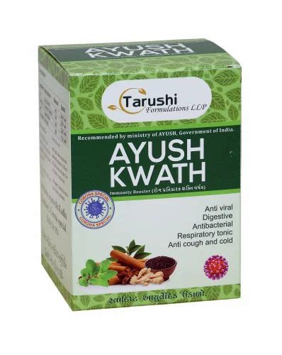 Tarushi Ayush Kwath Powder For Immunity Boosting 100 Gm At Rs 350