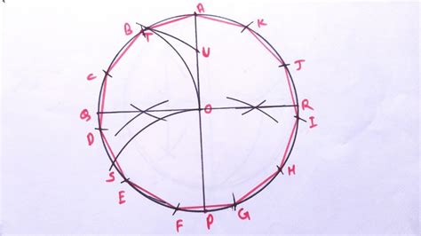 How to draw a regular hendecagon inscribed in a circle - YouTube