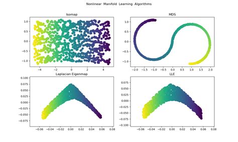 Manifold Learning Algorithms