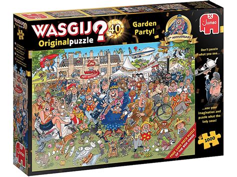 Jumbo Puzzle Wasgij Original Gartenparty X St Ck Puzzle