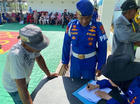 Hut Ke Polairud Tahun Ditpolairud Polda Kaltara Gelar Bakti