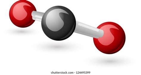 Co2 Carbon Dioxide Molecule Stock Illustration 124495408 Shutterstock