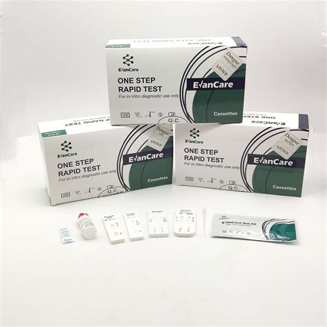 Evancare Duo Dengue Igg Igm Ns1 Combo Rapid Test Kit With CE