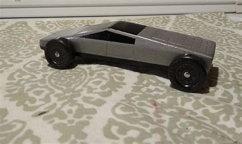 Tesla Cyber Truck Pinewood Derby Car Pinewood Derby C Flickr