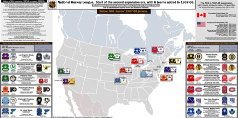 Nhl Teams Map 2019