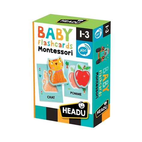 Mes Premi Res Flash Cards Montessori Headu King Jouet Premiers