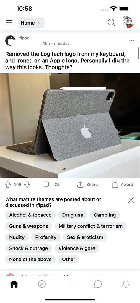 Guys, is this sub becoming too mature? /s : r/ipad