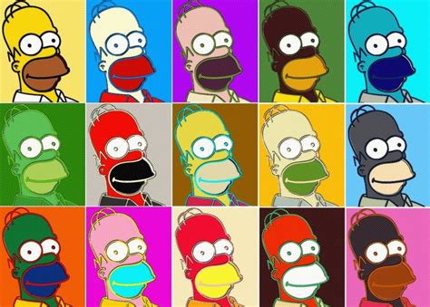 The Simpsons: Homer Simpson Pop Art by https://www.deviantart.com/thegreatdevin on @DeviantArt ...