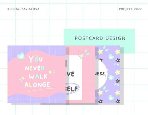 Postcard Design On Behance