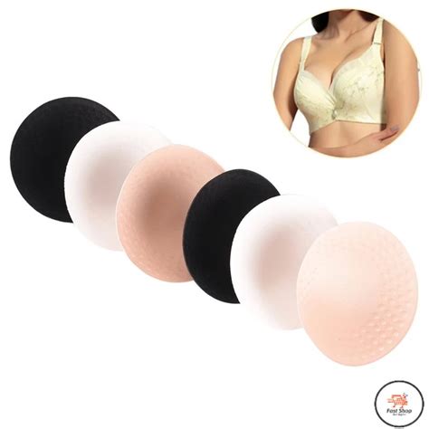 FS 1 Pair Women Summer Swimsuit Padding Inserts Sponge Foam Chest Cup