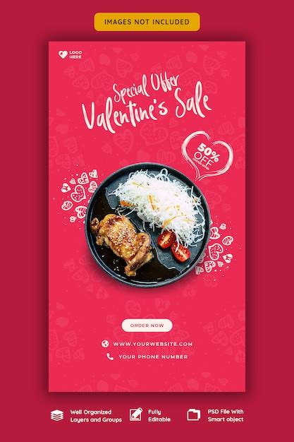 Premium Psd Valentine S Sale Instagram Story