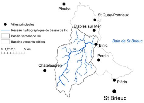 Situation Géographique Et Hydrographie Du Bassin Versant De Lic De