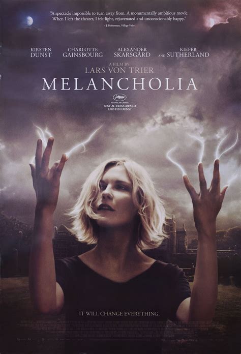 Melancholia Original 2011 U.S. One Sheet Movie Poster - Posteritati Movie Poster Gallery