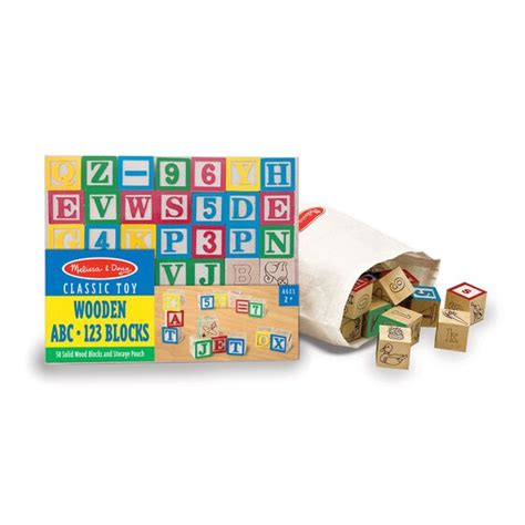 Wooden ABC/123 Blocks ⋆ Time Machine Hobby