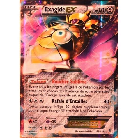 Carte Pok Mon Exagide Ex Pv Ultra Rare Xy Vigueur