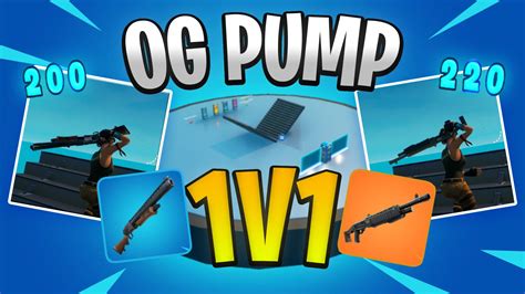 Og Pump 1v1 200 Pumps 1860 3015 3900 من ابتكار Tnealtitude Fortnite