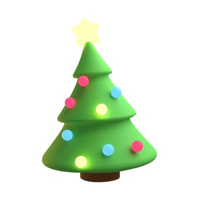 Christmas Tree Emoji Art