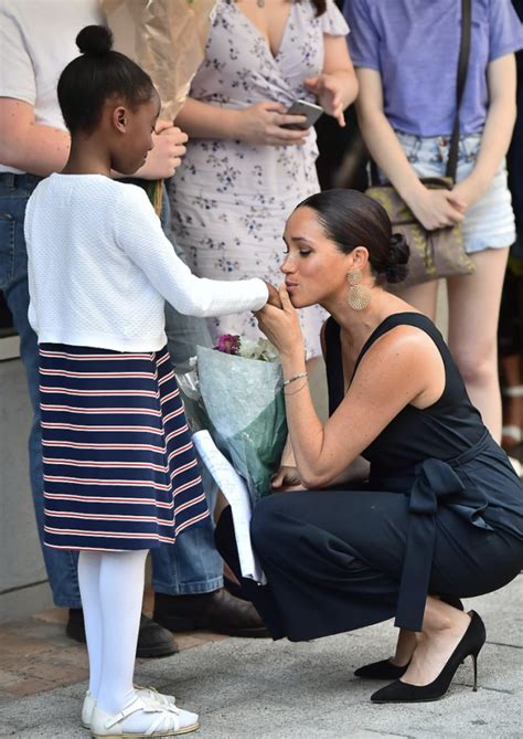 Meghan Markle Steps Out In Everlane Jumpsuit For Solo Appearance