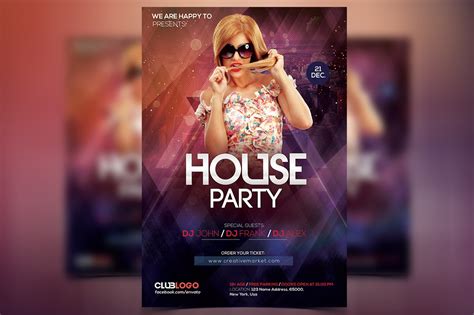 House Party - PSD Flyer – MasterBundles