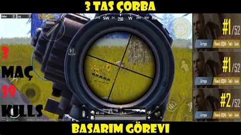 Pubg Mobile Başarım Görevleri Ünvan Alma 3 Tas Çorba Görevi Nasıl