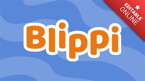 Blippi Logo Text Effect Generator