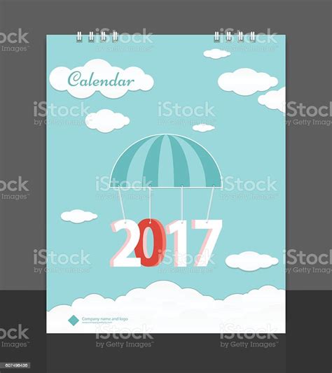 Vetores De Calendário De Mesa 2017 Cobrir Design 8x10 Vertical E Mais