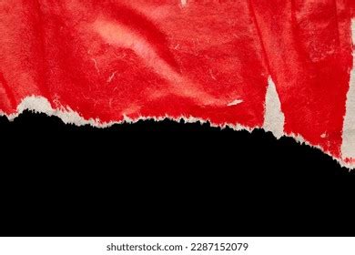 Red Ripped Paper Torn Edges Strips Stock Photo Shutterstock