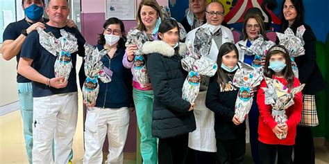 Lamezia Uova Di Cioccolato Ai Piccoli Pazienti Del Reparto Di