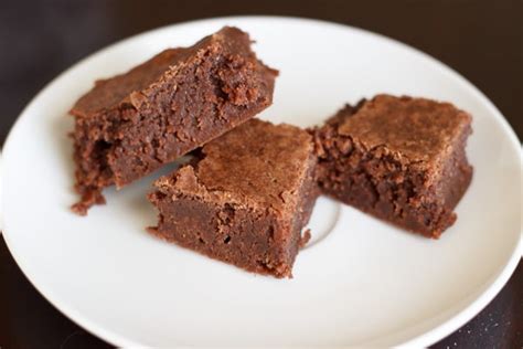 Chocolate Peppermint Brownies - hint of peppermint, no candy canes required!