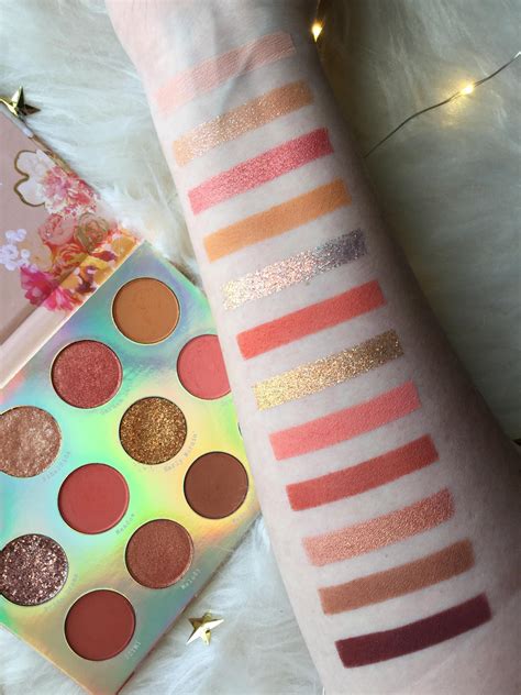 Colourpop Sweet Talk Palette Swatches Initial Thoughts And Shade Names