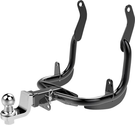 Khrome Werks Black 1 7 8 Receiver Trailer Hitch Kit For 2009 22 Harley