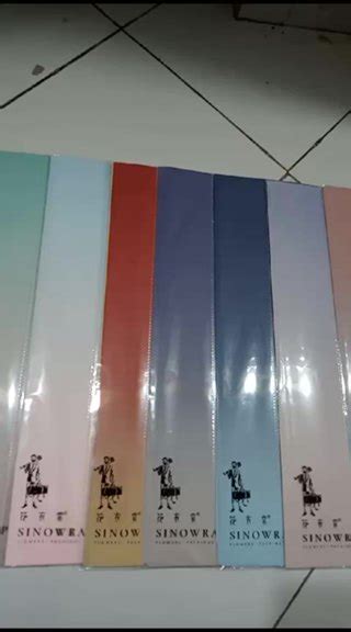 Jual Ecer Termurah Korean Rainbow Cmx Cm Wrapping Paper Gradasi