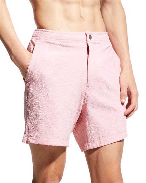 Onia Mens Calder 6e Nylon Stretch Swim Trunks Neiman Marcus