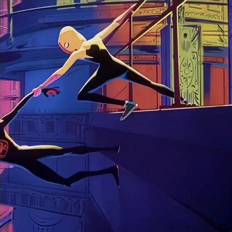 Gwen Stacy Ghost Spider In 2023 Gwen Stacy Anime Canvas Art