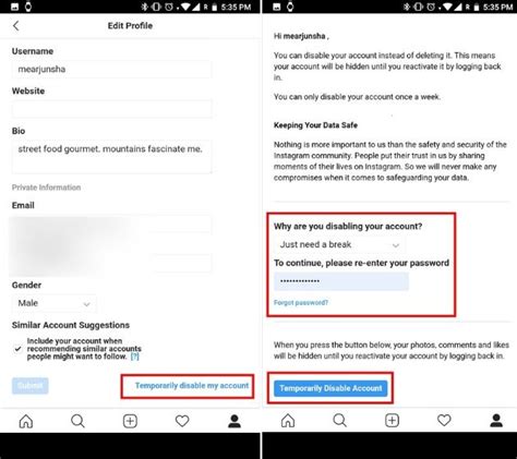How To Deactivate Instagram Account In 2020 Beebom