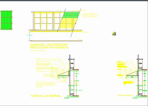 Extern Sunshade In Autocad Cad Download 5071 Kb Bibliocad