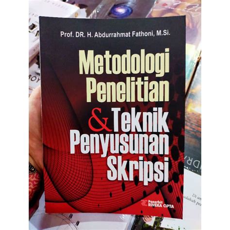 Jual Buku METOPEL Metodologi Penelitian Dan Teknik Penyusunan Skripsi