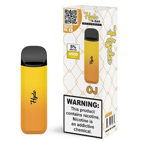 Hyde N Bar Recharge Disposable Vape 5 4500 Puffs Eightcig Llc