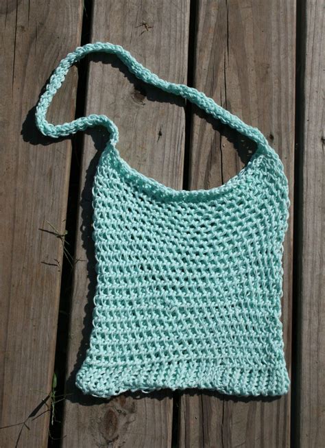 Spring Beach Market Bag Loom Knitting Projects Loom Knitting Patterns