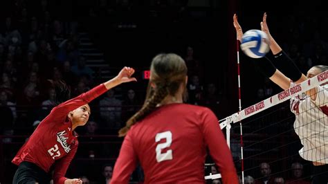 Big Ten Releases Volleyball TV Schedule; 18 Nebraska Matches Nationally ...